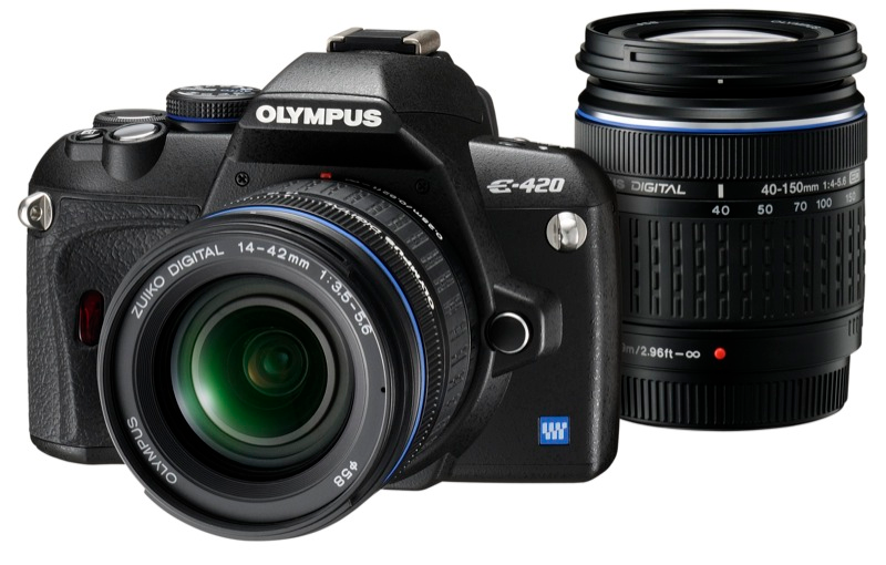 Illustration for article titled Olympus E-420 DSLR: Smaller, Lighter, Cheaper